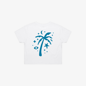 Cropped Palm Tree T-Shirt