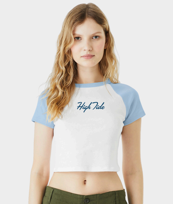 Blue Sleeve Tank