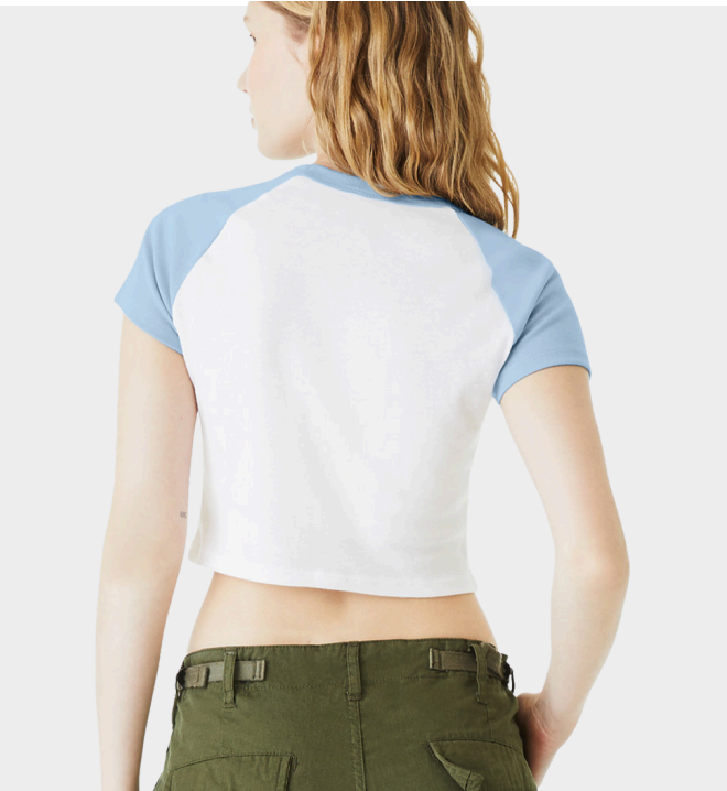 Blue Sleeve Tank