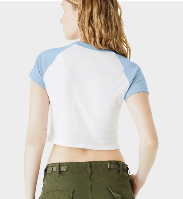 Blue Sleeve Tank